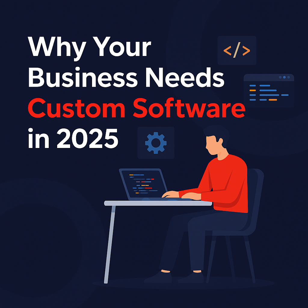 Businesses embracing cutting-edge custom software in 2025 for growth and efficiency.
